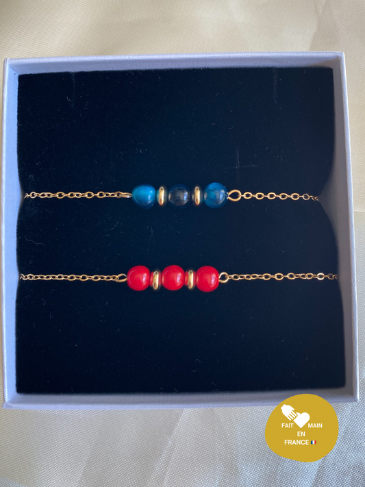 EPANOUIE | Bracelet en perles de pierres naturelles