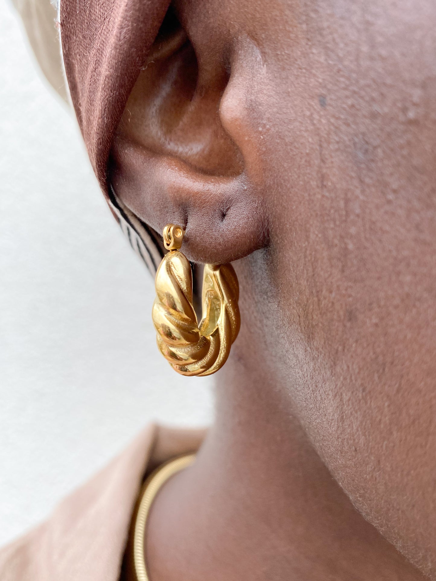 ENJOUEE| Boucles d'oreilles créoles